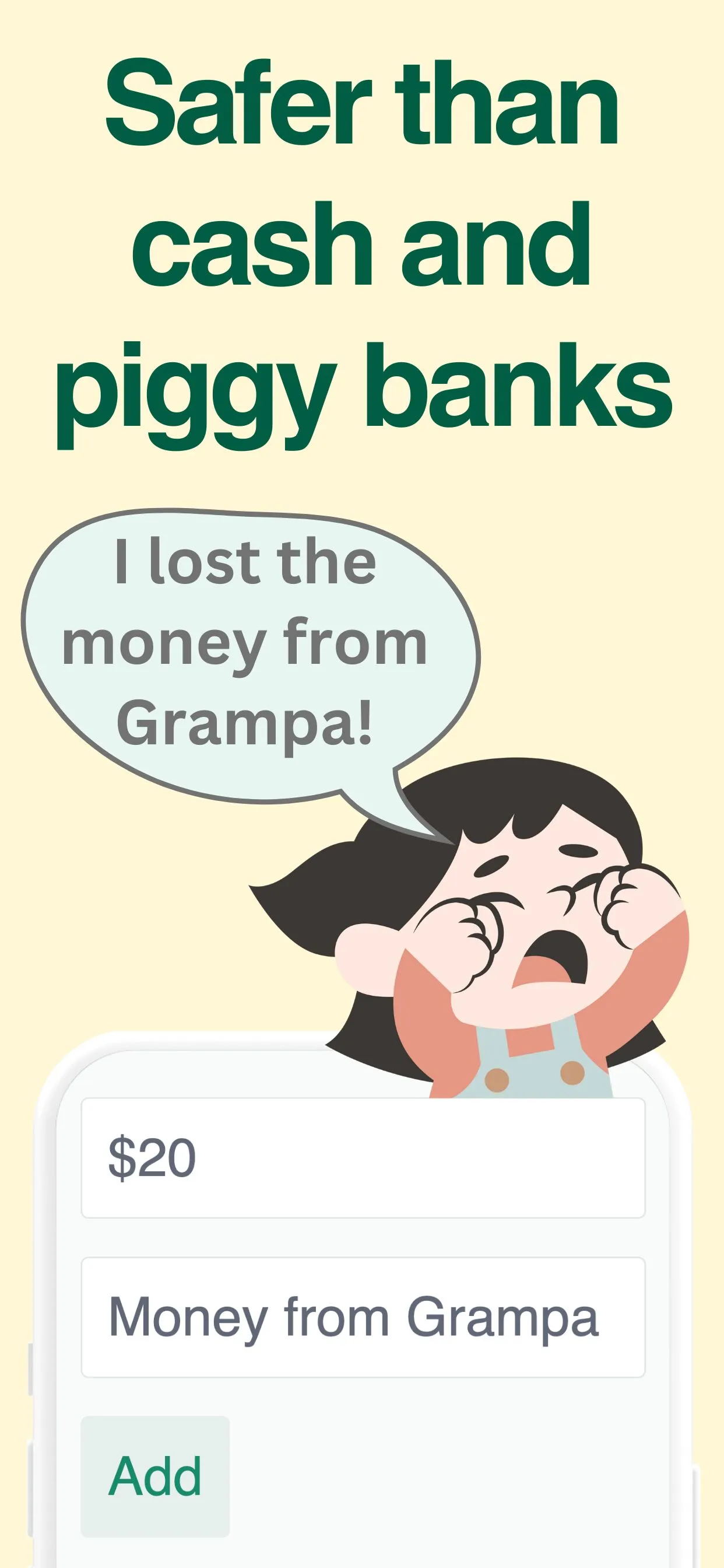 Easily keep track of gifts; birthday party cash